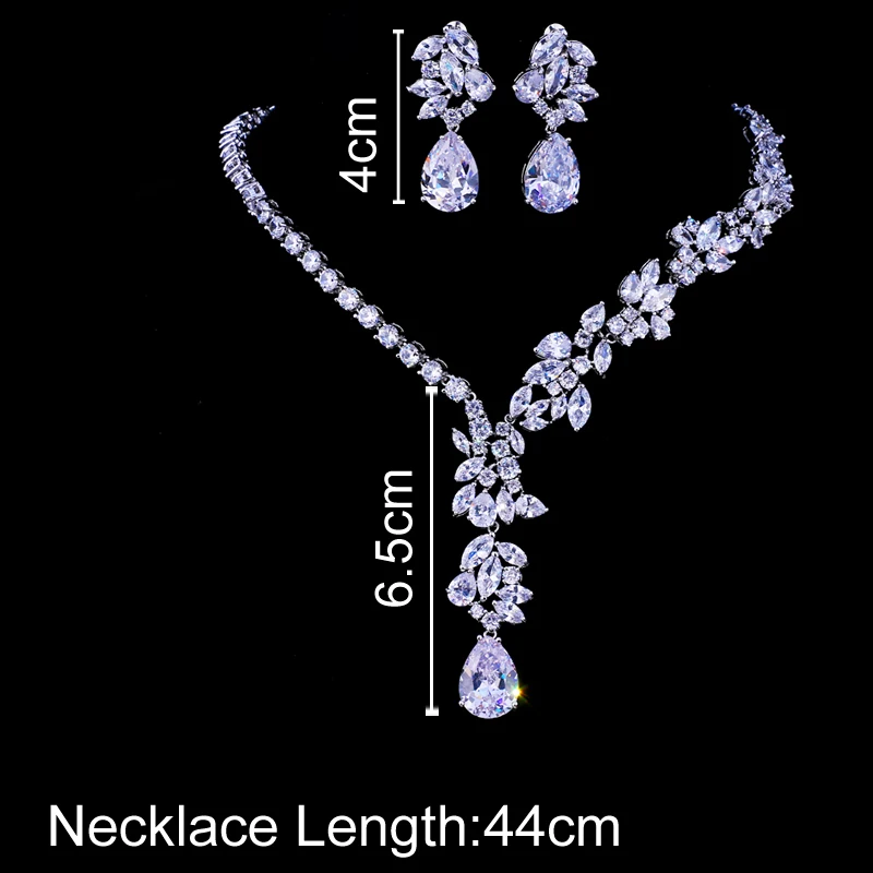 GMGYQ Wit Goud Kleur Gedicht van Lente Top kwaliteit Zirconia Bruids Sieraden Set Ketting Bruids Sieraden Sets Voor Vrouwen
GMGYQ Wit Goud Kleur Gedicht van Lente Top kwaliteit Zirconia Bruids Sieraden Set Ketting Bruids Sieraden Sets Voor Vrouwen