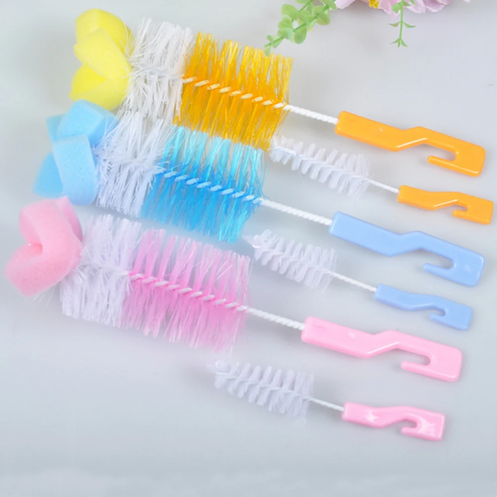 Cleaning 2Pcs Baby Nipple Milk Bottle Cup 360 Degree Sponge Cleaner + Pacifier Brush
Cleaning 2Pcs Baby Nipple Milk Bottle Cup 360 Degree Sponge Cleaner + Pacifier Brush