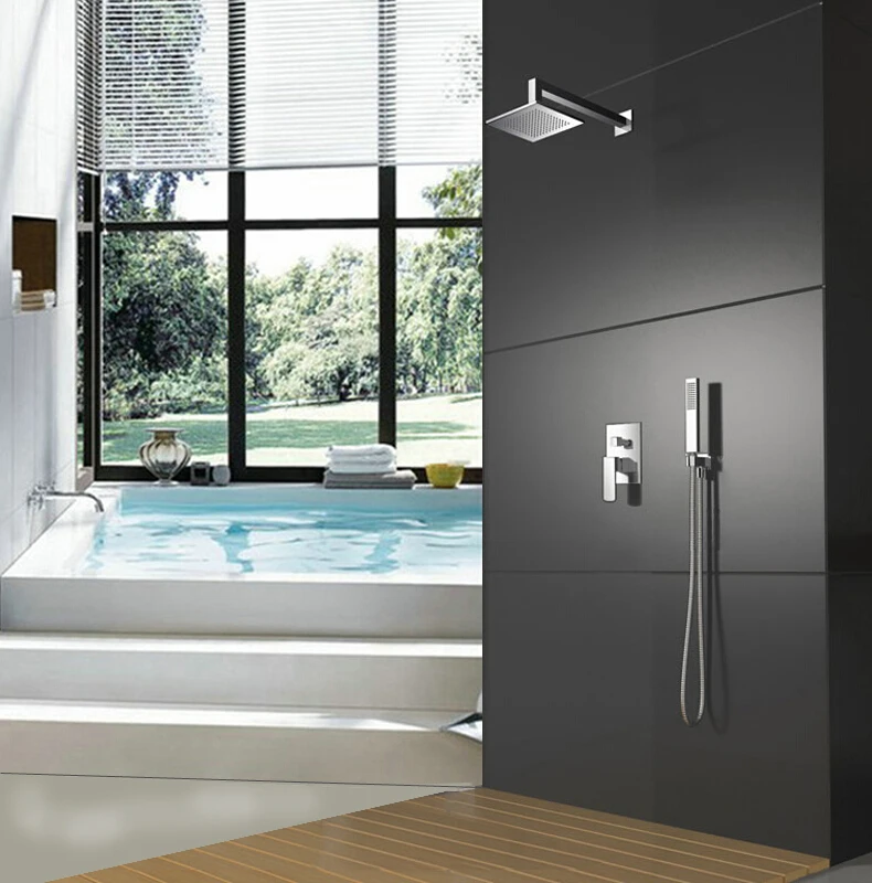 BECOLA 8 inch plastic shower head, In-wall shower set, shower set romantic fashion, free shipping!!
BECOLA 8 inch plastic shower head, In-wall shower set, shower set romantic fashion, free shipping!!