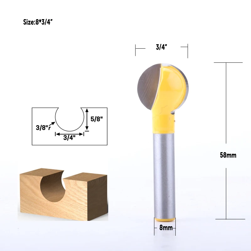 Фреза CHWJW 8 мм, твердосплавная
Фреза CHWJW 8 мм, твердосплавная