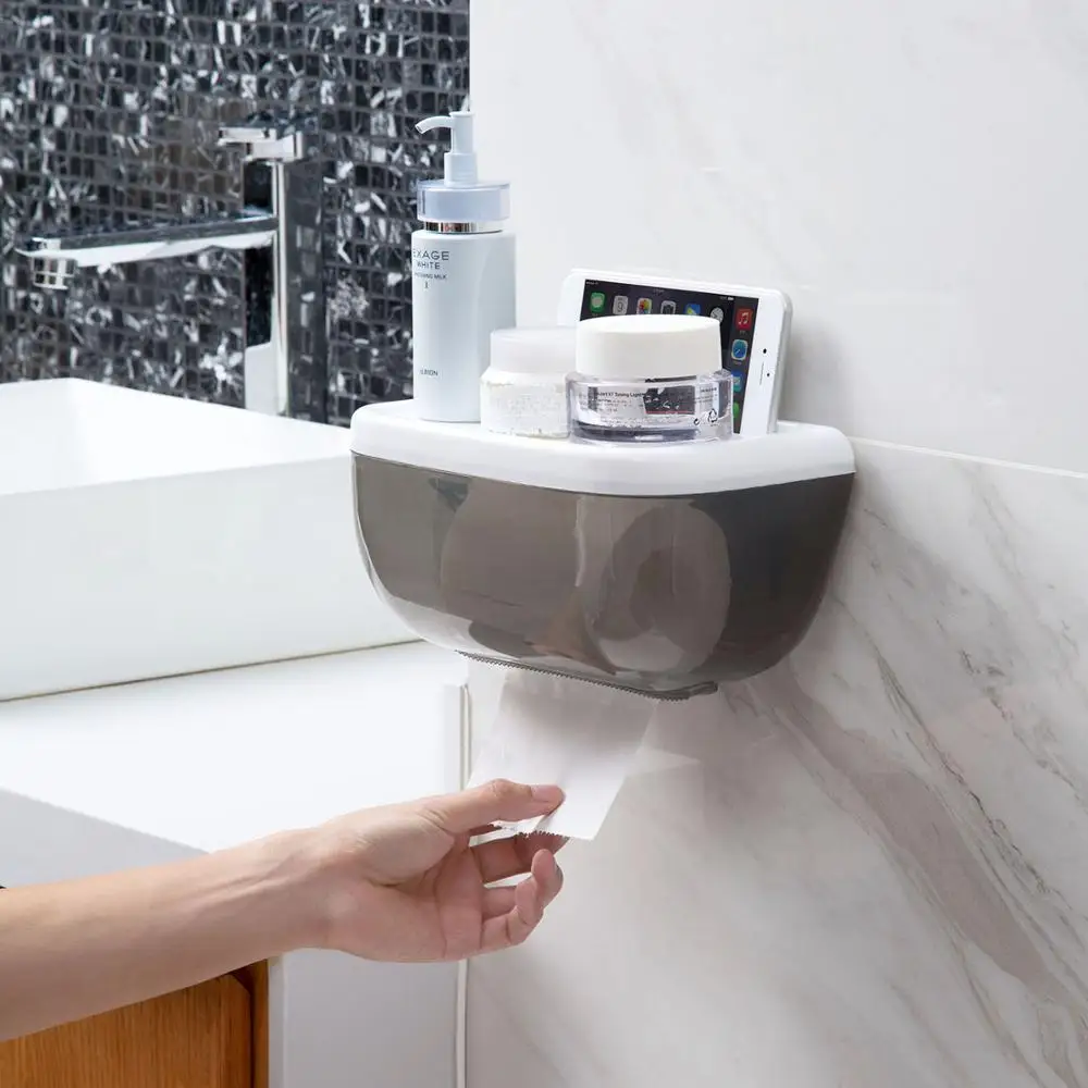 OTHERHOUSE Bathroom Shelf Wall Mounted Tissue Box Toliet Paper Holder Storage Rack Shower Caddy Napkin Holder Bathroom Organizer
OTHERHOUSE Bathroom Shelf Wall Mounted Tissue Box Toliet Paper Holder Storage Rack Shower Caddy Napkin Holder Bathroom Organizer