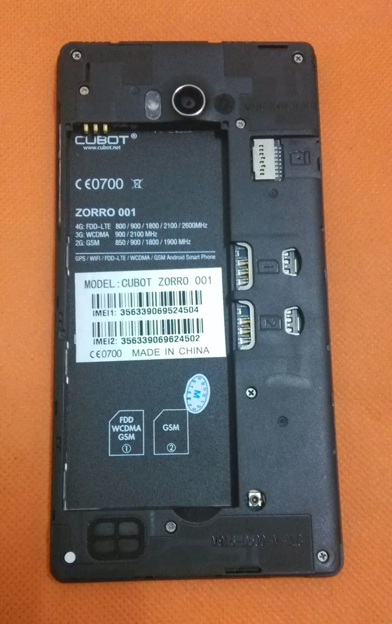 Original Photo Front Camera 5.0MP Module for Cubot ZORRO 001 5.0" HD 1280x720 MSM8916 4G Quad Core Free shipping
Original Photo Front Camera 5.0MP Module for Cubot ZORRO 001 5.0" HD 1280x720 MSM8916 4G Quad Core Free shipping