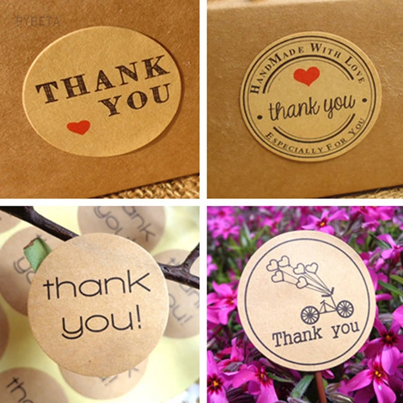 600pcs- "Thank you" Kraft paper round seal stickers Gift packaging decorating Self-adhesive sticker
600pcs- "Thank you" Kraft paper round seal stickers Gift packaging decorating Self-adhesive sticker