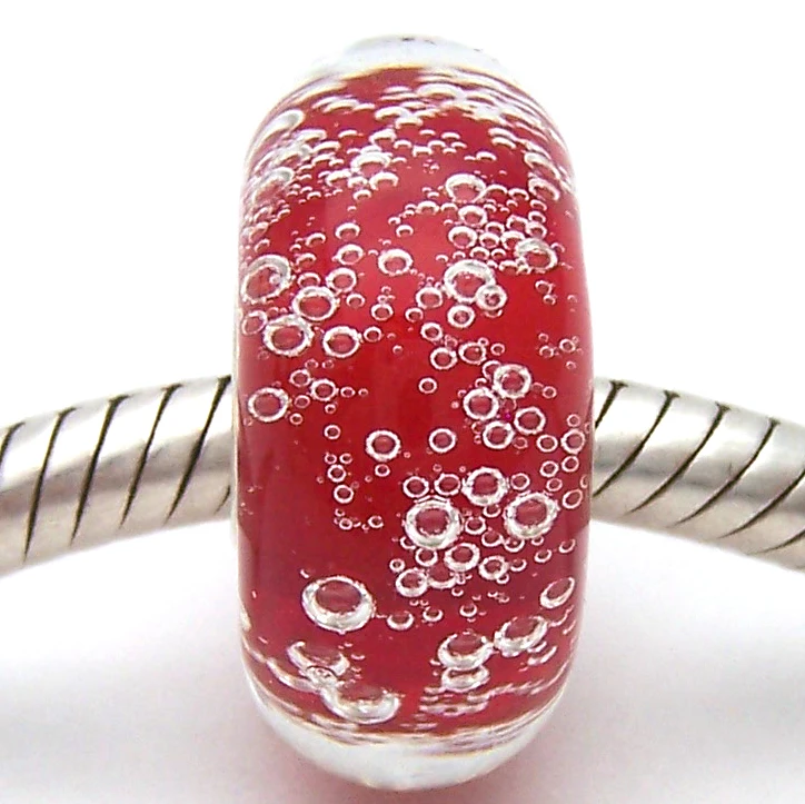 PJG909 100% S925 Sterling Silver Beads Murano Glass beads Fit European Charms Bracelet charms diy jewelry Lampwork GlassBeads
PJG909 100% S925 Sterling Silver Beads Murano Glass beads Fit European Charms Bracelet charms diy jewelry Lampwork GlassBeads