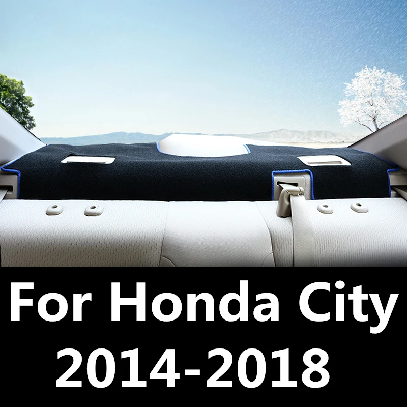Коврик для приборной панели Honda City 2014 2018 Солнцезащитный коврик Избегайте