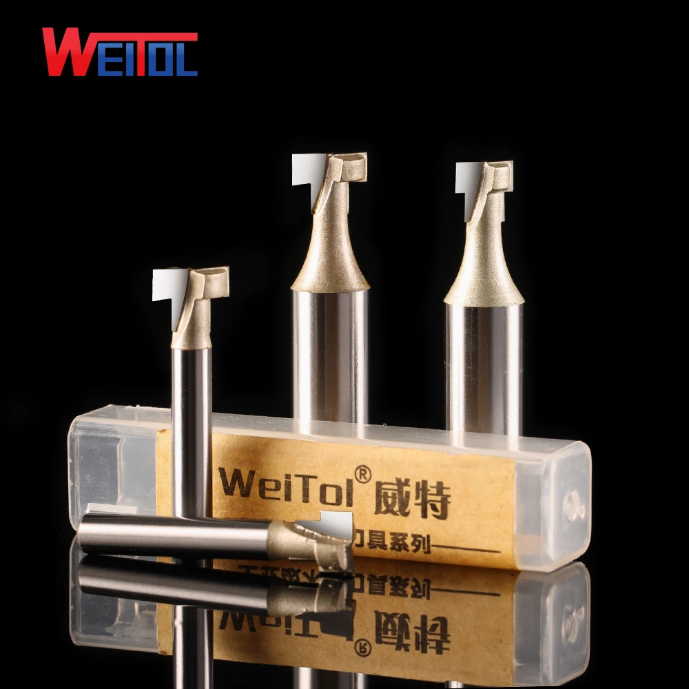 Weitol free shipping 1pcs 1/2 inch tungsten carbide keyhole cutter woodworking tools T-slot cutter CNC router bits for wood
Weitol free shipping 1pcs 1/2 inch tungsten carbide keyhole cutter woodworking tools T-slot cutter CNC router bits for wood