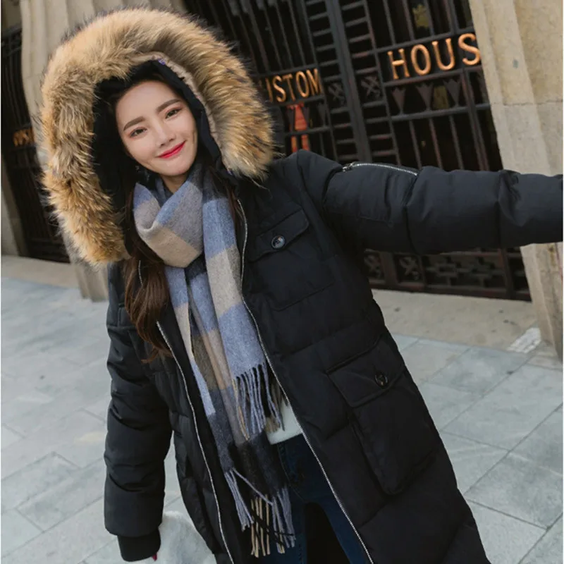 AKSLXDMMD 2019 New Parkas Women Fashion Winter Coat Women Think Jacket Fur Collar Hooded Long Jackets and Coats Female LH1290
AKSLXDMMD 2019 New Parkas Women Fashion Winter Coat Women Think Jacket Fur Collar Hooded Long Jackets and Coats Female LH1290