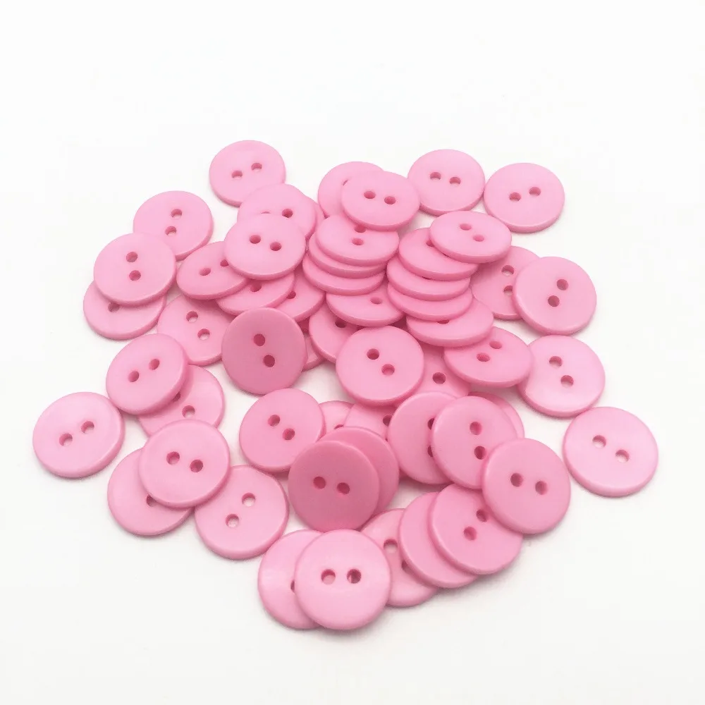 100pcs 15mm Pink Resin Buttons Round Sewing Garment Accessories For Scrapbooking Embellishments
100pcs 15mm Pink Resin Buttons Round Sewing Garment Accessories For Scrapbooking Embellishments