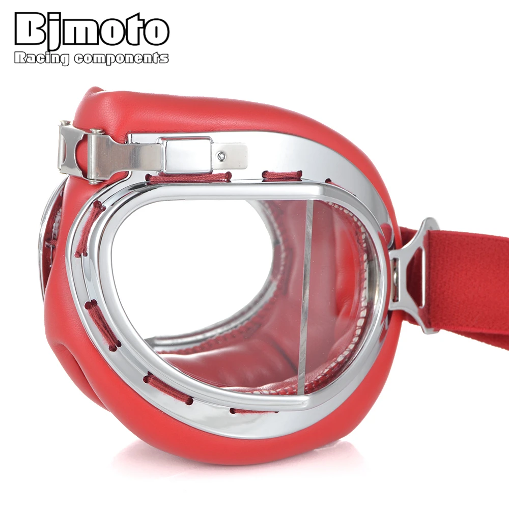 Universal Vintage Leather Motorcycle Goggles Windproof UV-proof Foldable Pilot Motorbike Scooter Biker Glasses
Universal Vintage Leather Motorcycle Goggles Windproof UV-proof Foldable Pilot Motorbike Scooter Biker Glasses