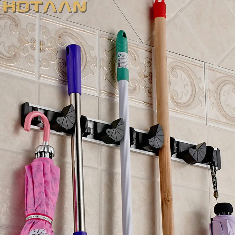 Easy Install Promotion Modern 4 Position Bathroom Mop & Broom Holder Home Cleaning Tools Hanger W/ Hook
Easy Install Promotion Modern 4 Position Bathroom Mop & Broom Holder Home Cleaning Tools Hanger W/ Hook