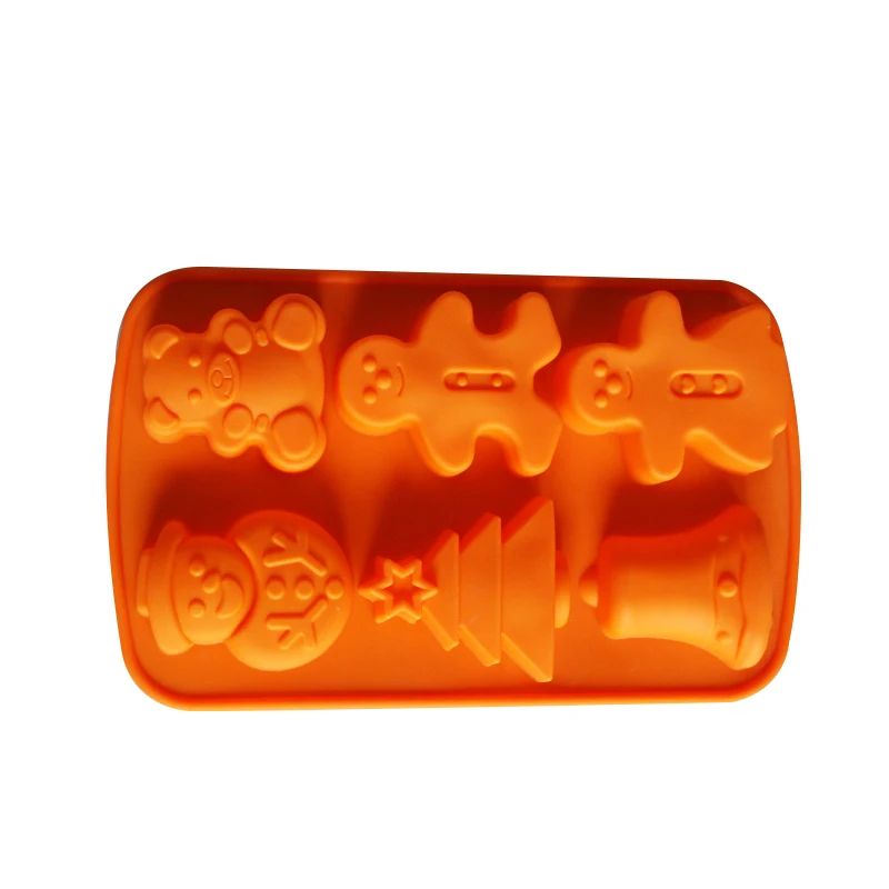 snowman Gingerbread and bells chocolate christmas silicone cake mold bakeware set moulds for decorations
snowman Gingerbread and bells chocolate christmas silicone cake mold bakeware set moulds for decorations