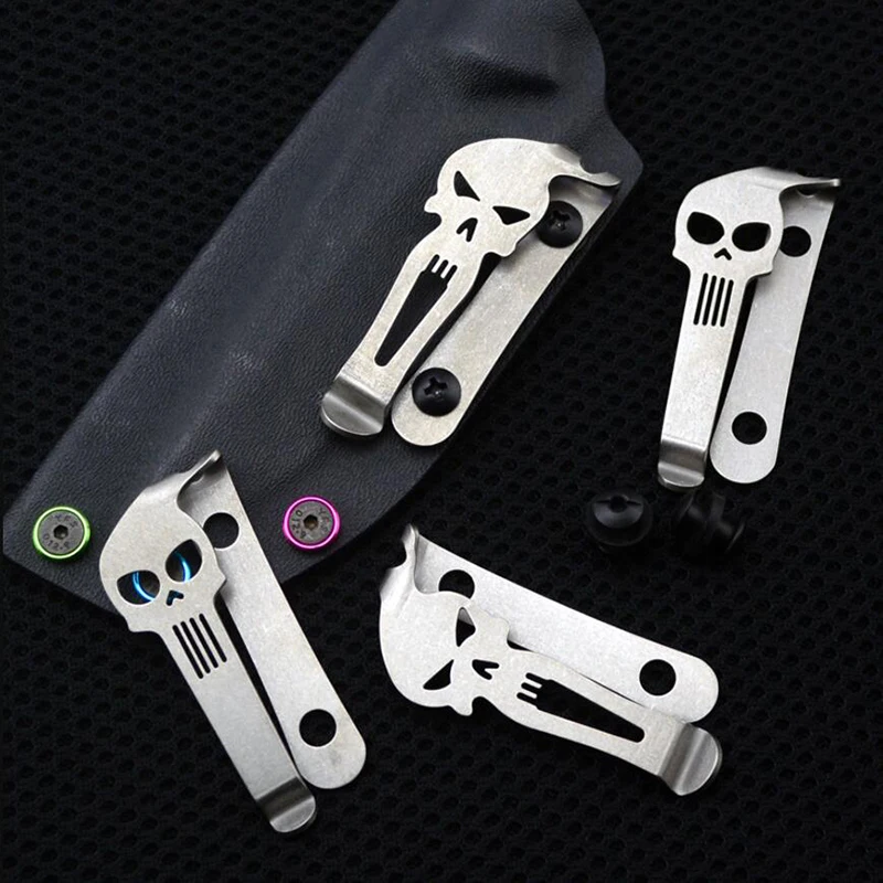 New owl design Knife button pocket clip Material TC4 Titanium alloy Knife Clip belt flashlight K sheath clip
New owl design Knife button pocket clip Material TC4 Titanium alloy Knife Clip belt flashlight K sheath clip