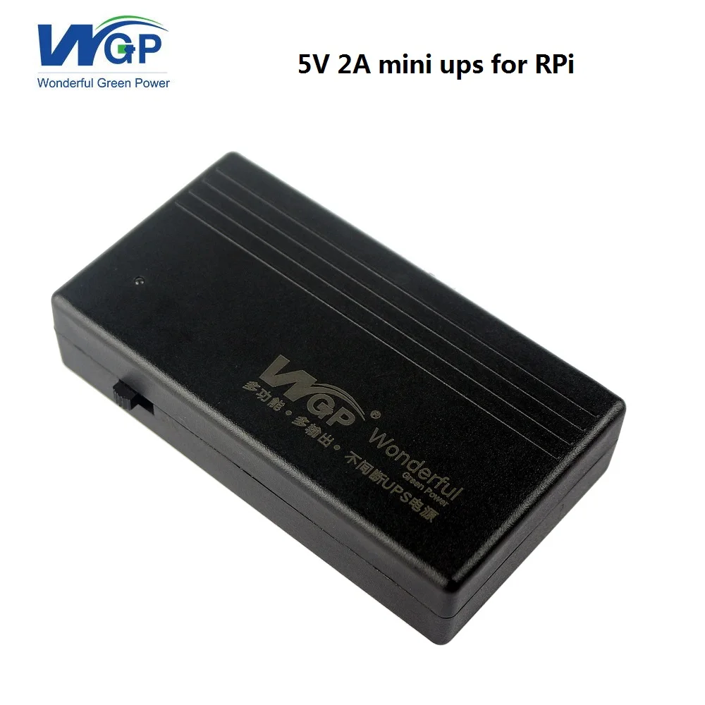 Аккумуляторная батарея raspberry резервного питания 5V 2A Мини DC ups бесперебойного для