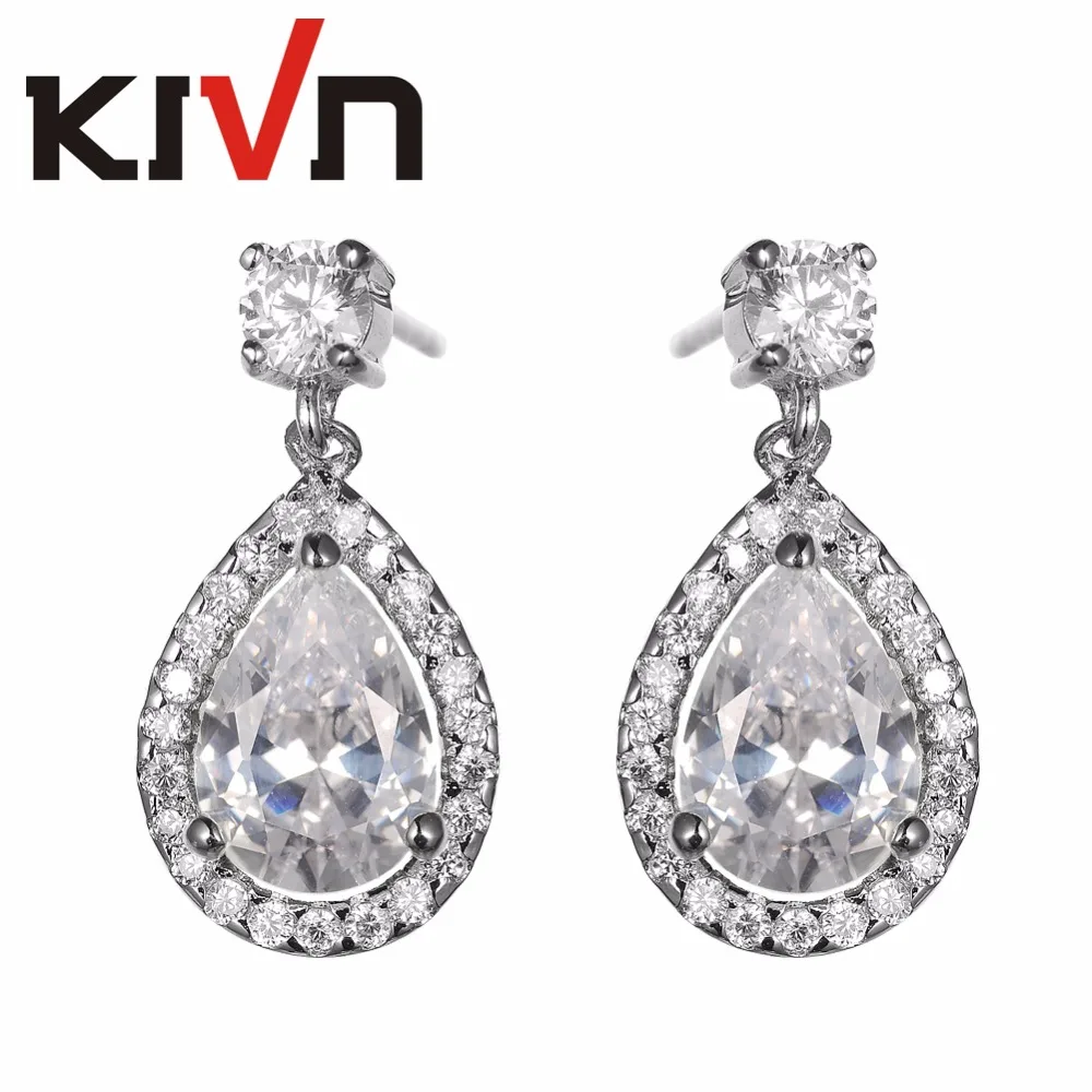 KIVN Fashion Jewelry Drop Dangle Cubic Zirconia Womens Girls Bridal Wedding Earrings Birthday Christmas Gifts 6pcs lot wholesale
KIVN Fashion Jewelry Drop Dangle Cubic Zirconia Womens Girls Bridal Wedding Earrings Birthday Christmas Gifts 6pcs lot wholesale