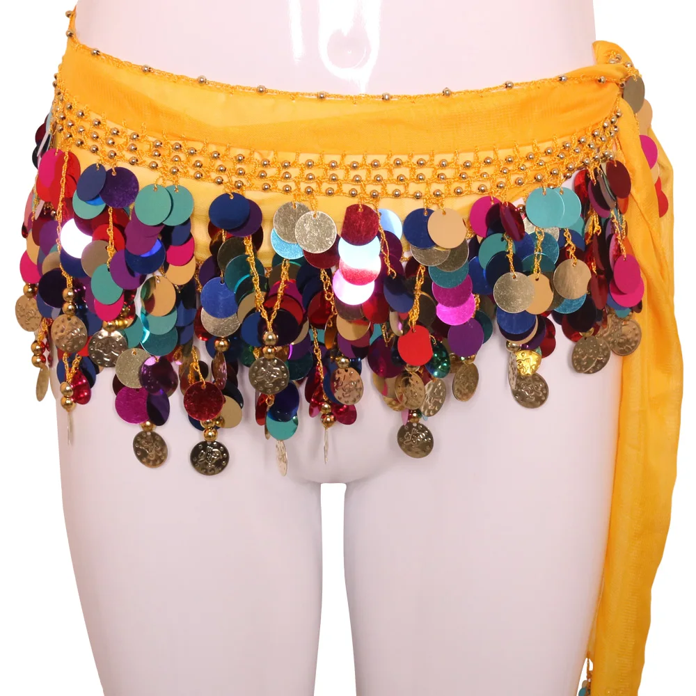Belly Dance Accessories 1 piece Sequin Belt Belly Dance Hip Scarf With Coins Dance Wear Dancewear 5color Bellydance Coins
Belly Dance Accessories 1 piece Sequin Belt Belly Dance Hip Scarf With Coins Dance Wear Dancewear 5color Bellydance Coins