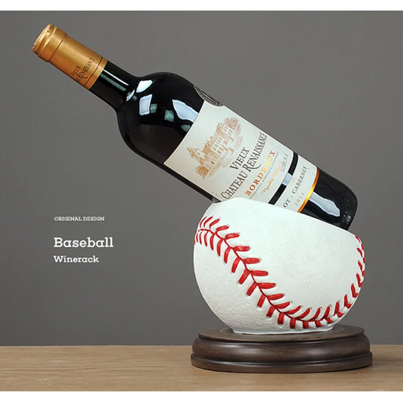 European Style Simulation Basketball Rugby Baseball Resin Red Wine Rack Creative Home Wine Cabinet Decoration Accessories X1052
European Style Simulation Basketball Rugby Baseball Resin Red Wine Rack Creative Home Wine Cabinet Decoration Accessories X1052