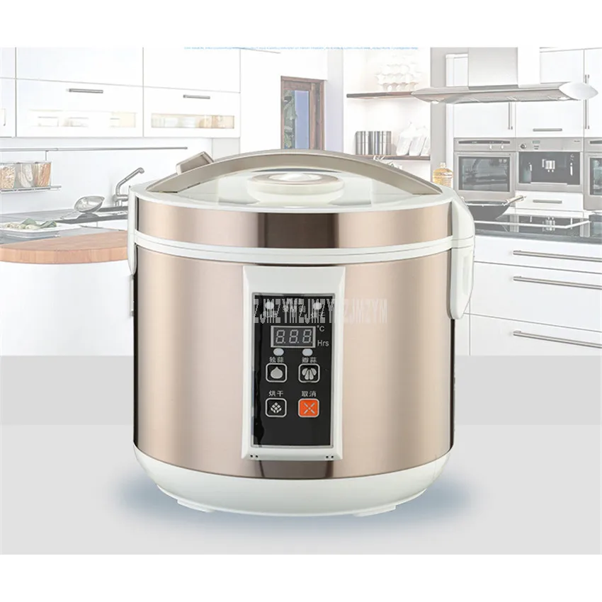5L Full Automatic Black Garlic Fermenter Household DIY Zymolysis Pot Maker Black Garlic Fermenting Machine With Drying Function
5L Full Automatic Black Garlic Fermenter Household DIY Zymolysis Pot Maker Black Garlic Fermenting Machine With Drying Function