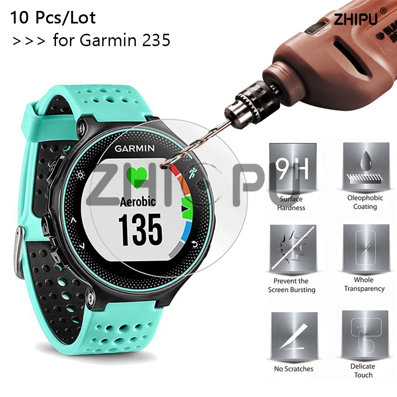 10 Pcs/Lot 9H Premium Tempered Glass For Garmin Forerunner 235 Screen Protector protective film for Garmin FR 235
10 Pcs/Lot 9H Premium Tempered Glass For Garmin Forerunner 235 Screen Protector protective film for Garmin FR 235