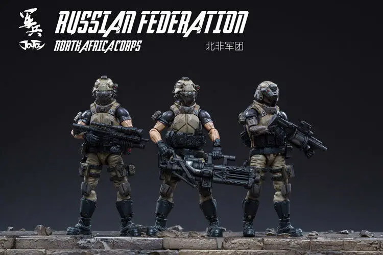 1/18 JOYTOY солдат фигурки русские FENEDATION военная модель игрушки Набор для