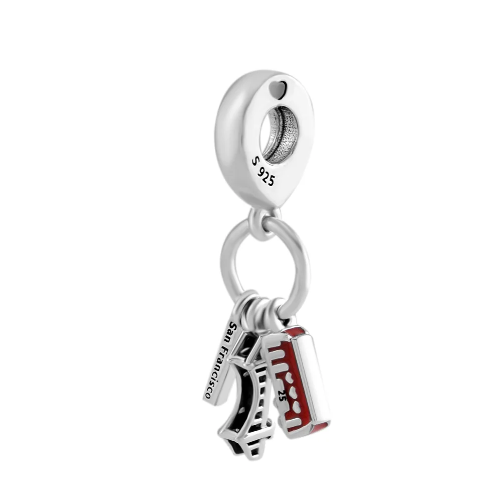 QANDOCCI Подходит для Pandora шармы браслеты Сан-Франсиско основные Висячие бусины 100% стерлингового серебра 925 ювелирные изделия Бесплатная доставка
QANDOCCI Подходит для Pandora шармы браслеты Сан-Франсиско основные Висячие бусины 100% стерлингового серебра 925 ювелирные изделия Бесплатная доставка