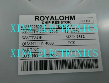 2512 SMD Kit 5% 2512 6.8R 2512 6.8OHM 1W 100PCS/LOT Metal Film Assorted Samples kit Free Shipping
2512 SMD Kit 5% 2512 6.8R 2512 6.8OHM 1W 100PCS/LOT Metal Film Assorted Samples kit Free Shipping