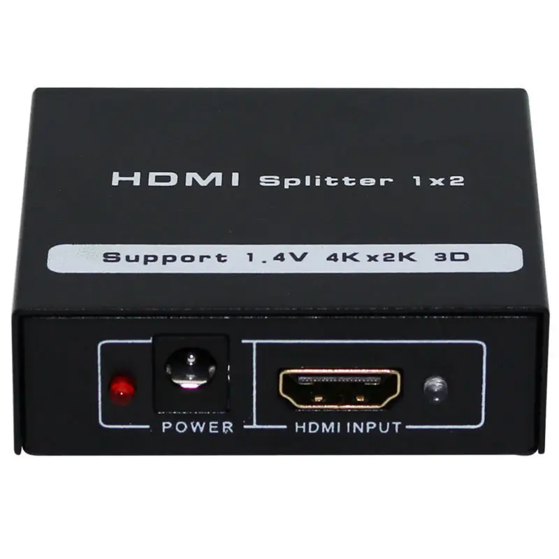 5 PCS NEW HDMI SPlitter 1X2 Split Full HD 3D 1.4V 1 HDMI input to 2 HDMI output with power cable For Audio HDTV 1080P Vedio DVD
5 PCS NEW HDMI SPlitter 1X2 Split Full HD 3D 1.4V 1 HDMI input to 2 HDMI output with power cable For Audio HDTV 1080P Vedio DVD