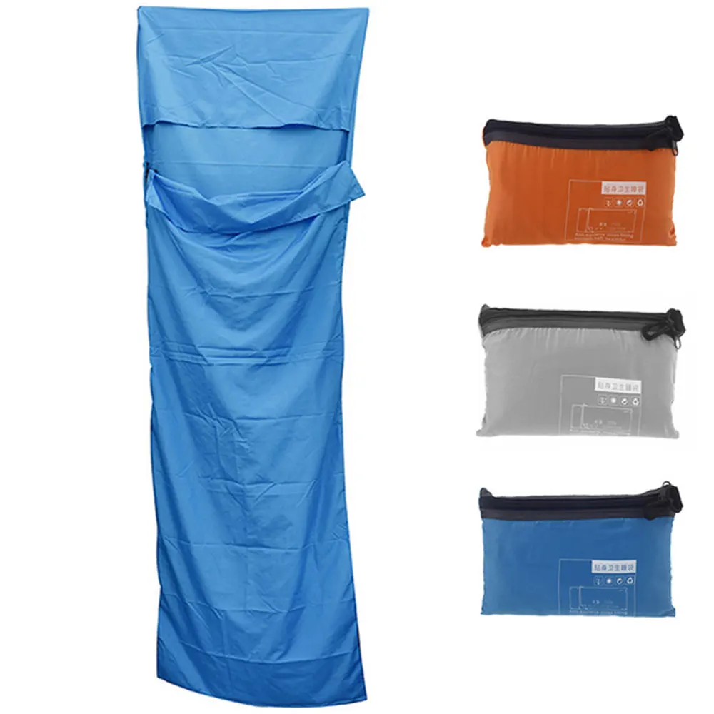 Single Sleeping Bag Liner Summer Polyester Pongee Portable Camping Travel Kits Sleeping Bag 3 Colors
Single Sleeping Bag Liner Summer Polyester Pongee Portable Camping Travel Kits Sleeping Bag 3 Colors