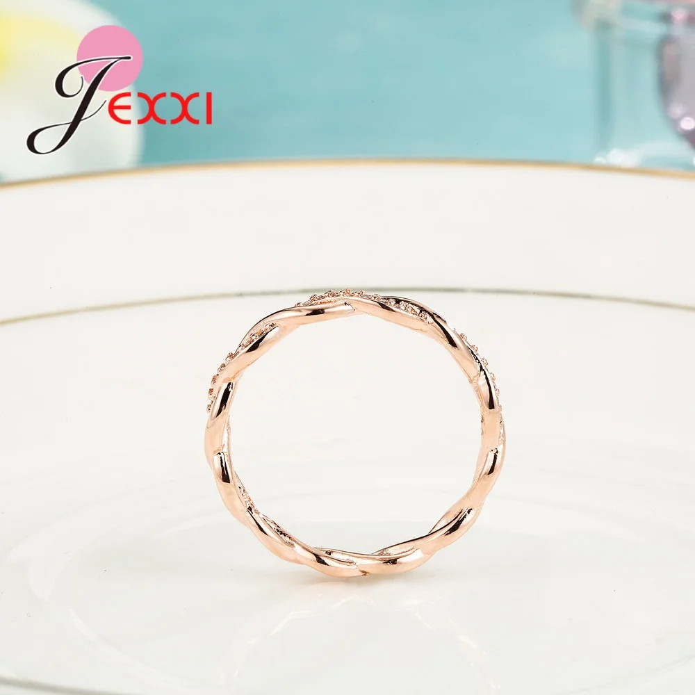 Modern Shiny Rose Gold Color Ring Luxury Fashion Anel Bijoux Women Girl Anniversary Finger Ring Cubic Zirconia Appointment
Modern Shiny Rose Gold Color Ring Luxury Fashion Anel Bijoux Women Girl Anniversary Finger Ring Cubic Zirconia Appointment