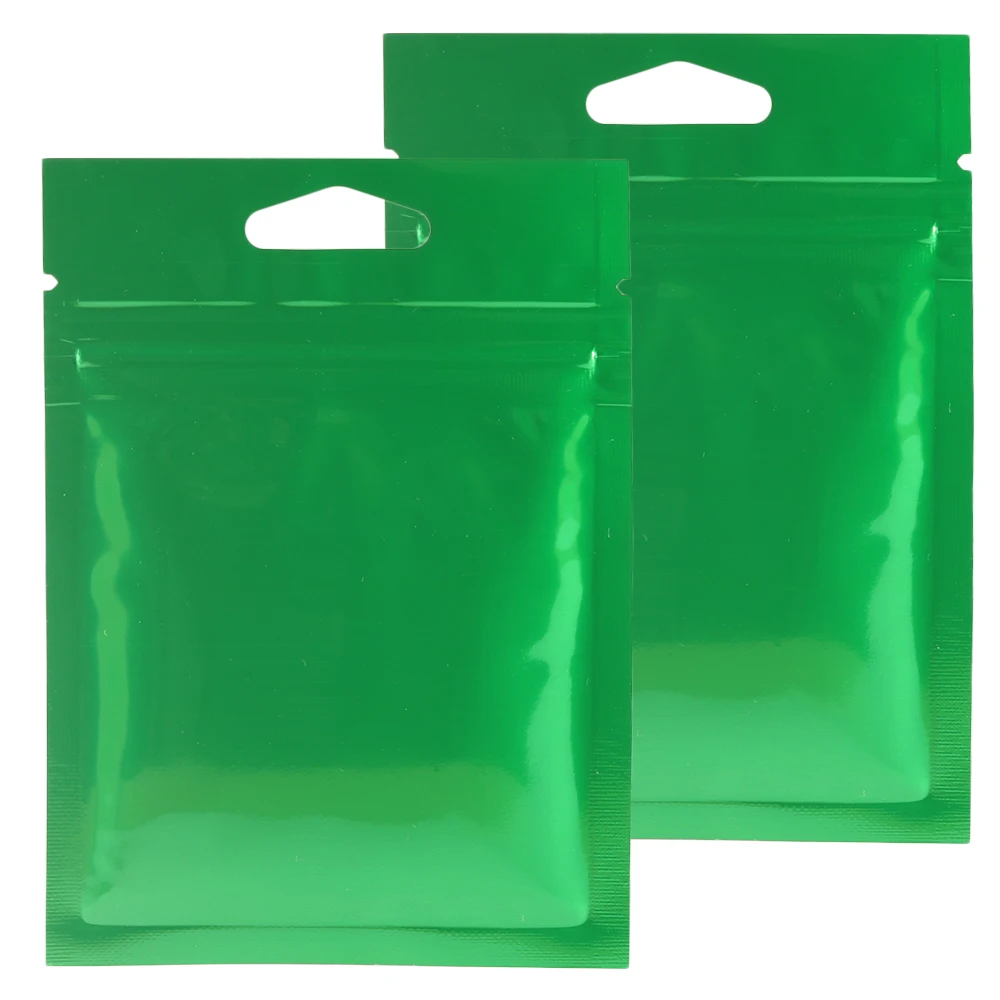 8x11cm Glossy Green Aluminium Foil Mylar Pouches Heat Seal Reclosable Flat Ziplock Bags W/Hang Hole hot crimp bag
8x11cm Glossy Green Aluminium Foil Mylar Pouches Heat Seal Reclosable Flat Ziplock Bags W/Hang Hole hot crimp bag