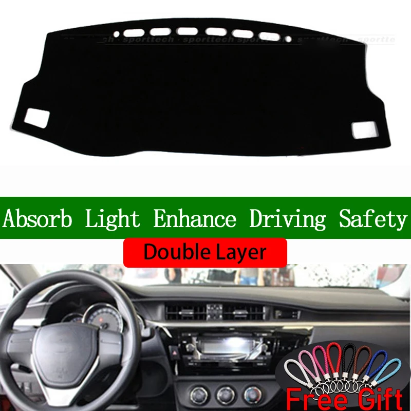 Double Layer Car Stickers For Toyota levin 2014 2015 2016 2017 2018 2019 Dashboard Cover Car Accessories Anti-UV Car Decals
Double Layer Car Stickers For Toyota levin 2014 2015 2016 2017 2018 2019 Dashboard Cover Car Accessories Anti-UV Car Decals