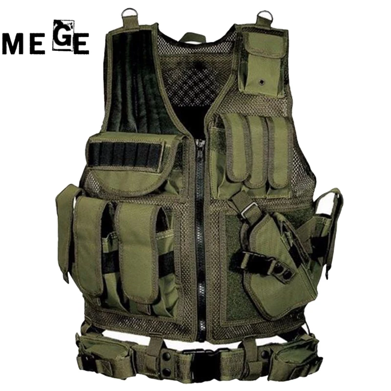 Жилет MEGE Patrol SWAT, тактическое снаряжение для пейнтбола, военных игр, армейский Охотничий Жилет Molle для страйкбола, уличный бронежилет
Жилет MEGE Patrol SWAT, тактическое снаряжение для пейнтбола, военных игр, армейский Охотничий Жилет Molle для страйкбола, уличный бронежилет