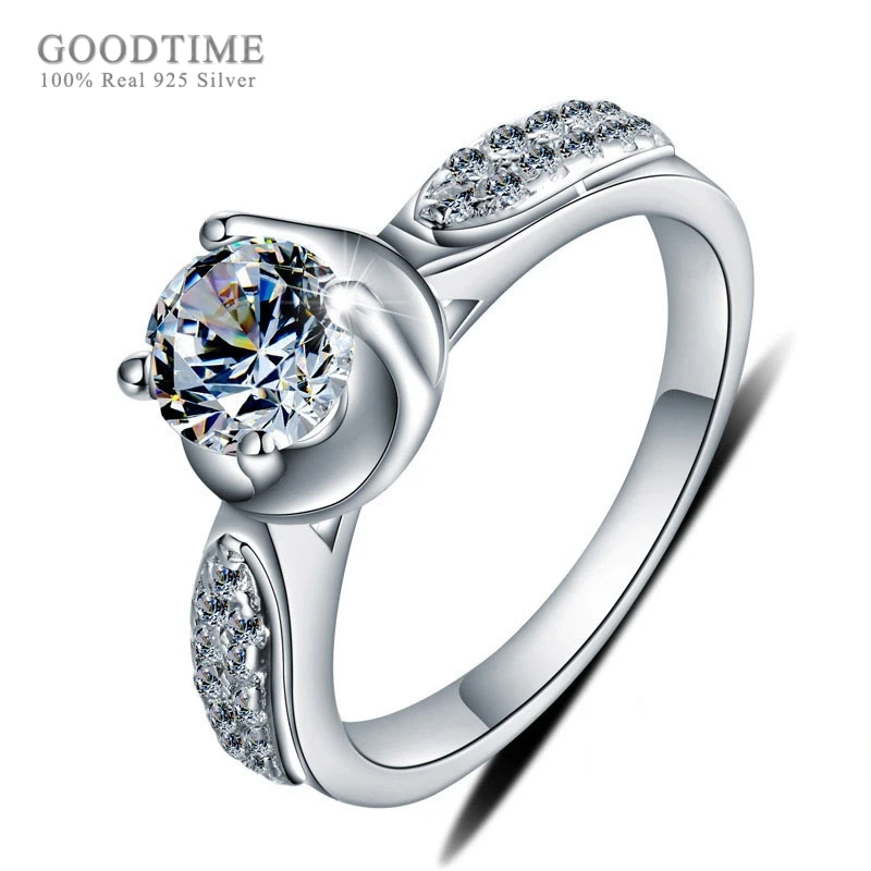 Fashion Noble Pure 925 Solid Silver Ring Romantic Zirconia Wedding Silver Rings For Women Girl Jewelry Valentine Lover Gift
Fashion Noble Pure 925 Solid Silver Ring Romantic Zirconia Wedding Silver Rings For Women Girl Jewelry Valentine Lover Gift