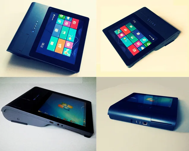 WindowsXp/7/8 OS сенсорный экран Android 3G POS терминал беспроводной pos с RFID смарт кардридером