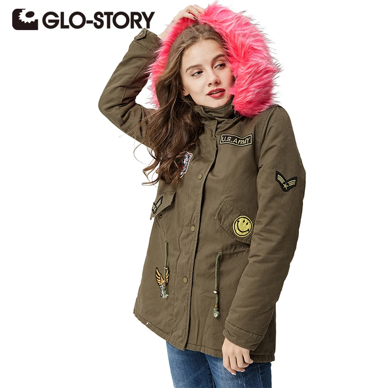 GLO-STORY Brand Women's Winter Jacket Coat Casual Fashion Women Parka High Quality Female Hooded Winter Coats WSX-3524
GLO-STORY Brand Women's Winter Jacket Coat Casual Fashion Women Parka High Quality Female Hooded Winter Coats WSX-3524