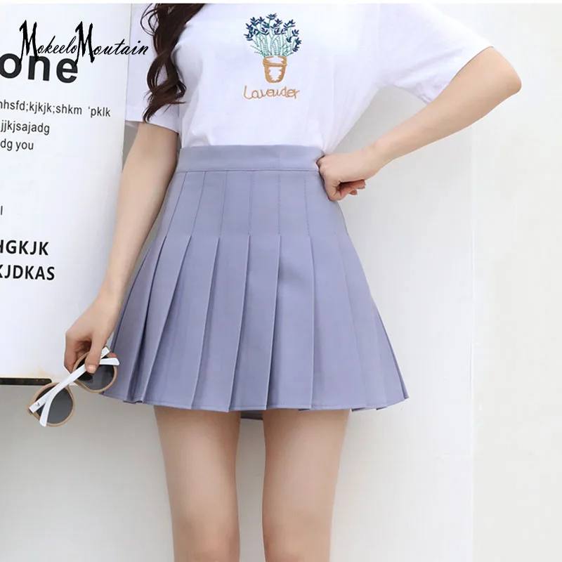 Harajuku Lolita Style Streetwear Mini Skirt Women Summer 2018 High Waist Schoolgirl Short Skirts Black/Pink/White/Gray Clothes
Harajuku Lolita Style Streetwear Mini Skirt Women Summer 2018 High Waist Schoolgirl Short Skirts Black/Pink/White/Gray Clothes