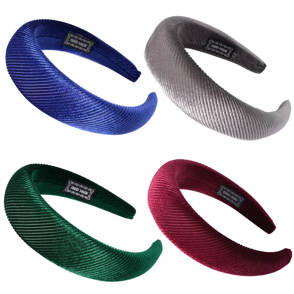 Striped Flannel Sponge Headband For Women Female Ribbed Hairband Thick Velvet Hair Hoop Vintage Accessories Girls Headwear L1103
Striped Flannel Sponge Headband For Women Female Ribbed Hairband Thick Velvet Hair Hoop Vintage Accessories Girls Headwear L1103