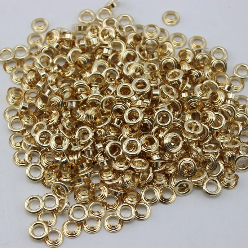 400 Sets 4mm Rose gold Tone Shoelace Eyelets Garments Grommets Shoes Supplies High Quality Sewing Crafts Accessories
400 Sets 4mm Rose gold Tone Shoelace Eyelets Garments Grommets Shoes Supplies High Quality Sewing Crafts Accessories