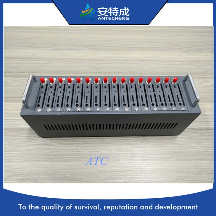 Недорогой gsm-модем ATC новый дизайн wavecom Q2303 16 портов перезаряжаемое устройство для