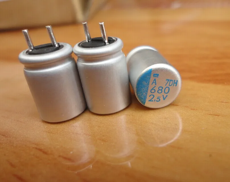 100 шт. 680 мкФ 2 5 в NCC PSA serires 8x11 мм супер низкий ESR 2.5V680uF для материнской платы VGA
