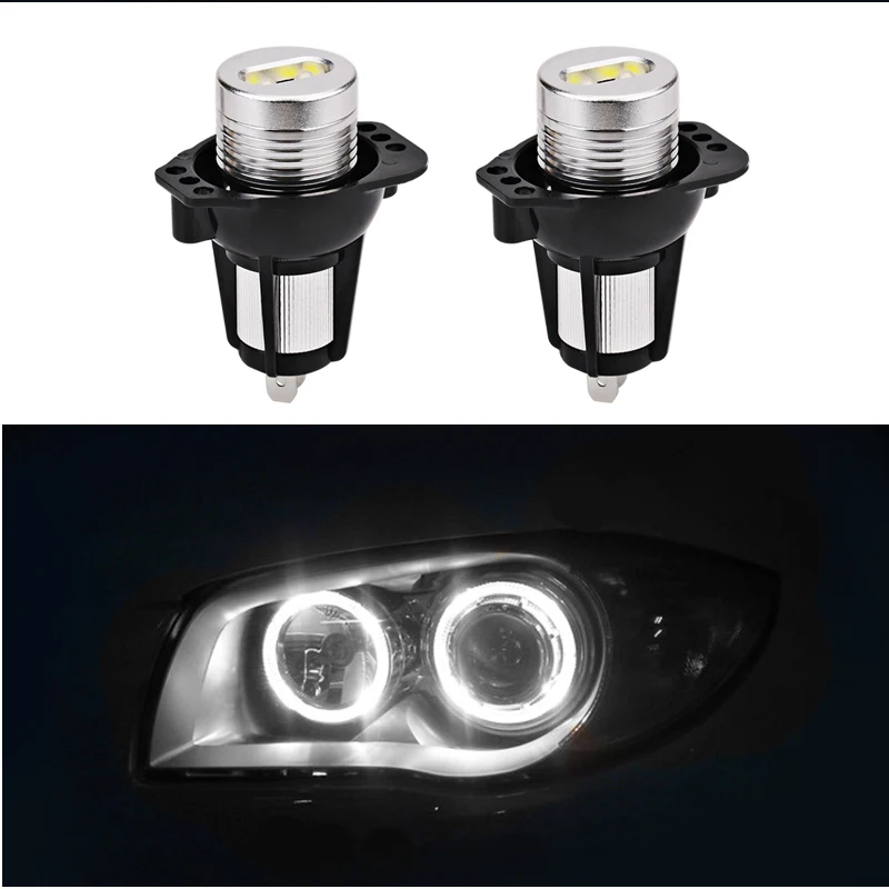 2PCS 6W Super Bright White 6500k Car Led Angel Eyes Light Bulb No Error For BMW 3 series E90 Sedan/Saloon 03.2005-09.2008
2PCS 6W Super Bright White 6500k Car Led Angel Eyes Light Bulb No Error For BMW 3 series E90 Sedan/Saloon 03.2005-09.2008