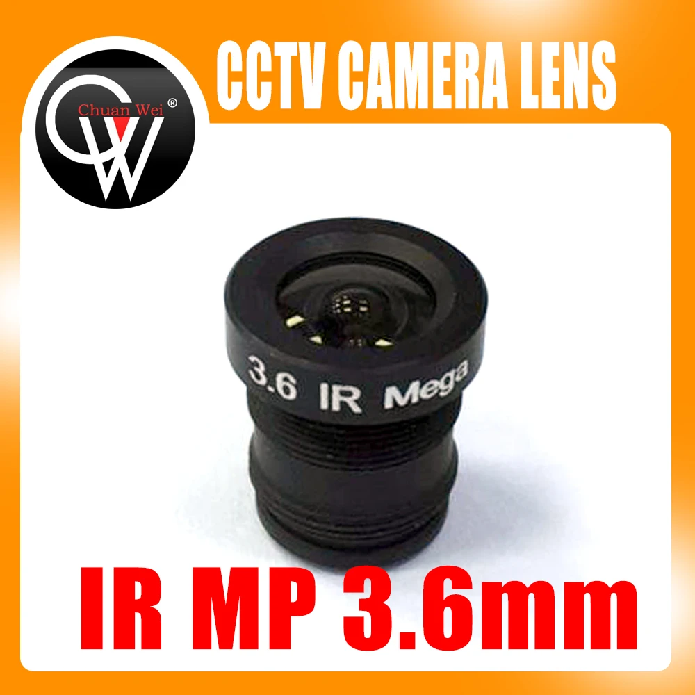 Фото 5 шт./лот объектив 3 6 мм IR MP M12 для видеонаблюдения IP HD камера бесплатная