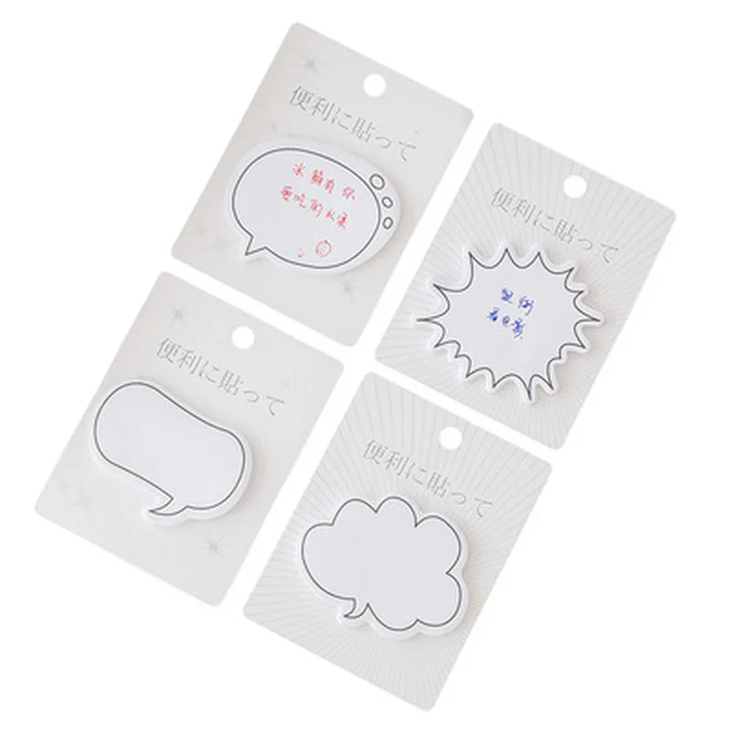 1pcs Dialog Memo Pad Cute Stationery Novelty Sticky Notes Kawaii Planner Stickers Student Memo Sheets Kawaii School Supplies
1pcs Dialog Memo Pad Cute Stationery Novelty Sticky Notes Kawaii Planner Stickers Student Memo Sheets Kawaii School Supplies
