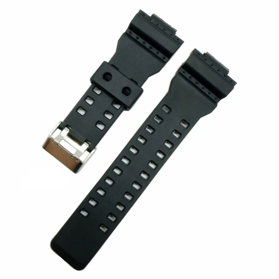 1pc Resin watch strap Silicone Rubber watchband wristband watches band Replacement Black Polished Buckle
1pc Resin watch strap Silicone Rubber watchband wristband watches band Replacement Black Polished Buckle