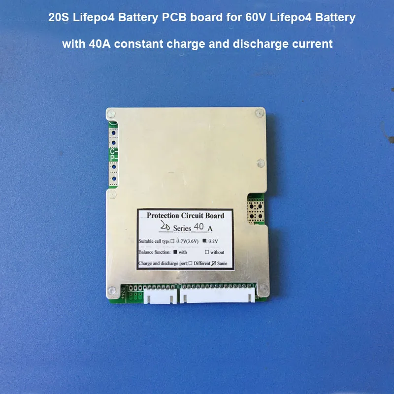 60V Lifepo4 BMS electric scooter lithium ion battery protection circuit board with 35A constant discharge current
60V Lifepo4 BMS electric scooter lithium ion battery protection circuit board with 35A constant discharge current