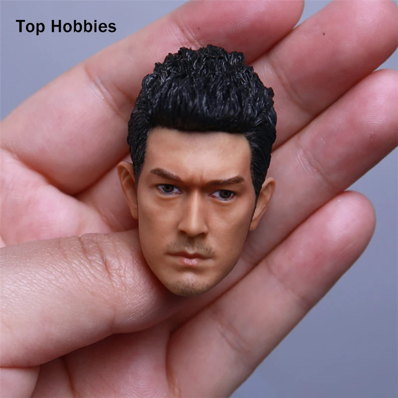 

Legislation-haired Asian Superstar Male face 1/6 Scale kaneshiro Male Head Sculpt Carve Fit 12Inch Action Figure Accessory Toys