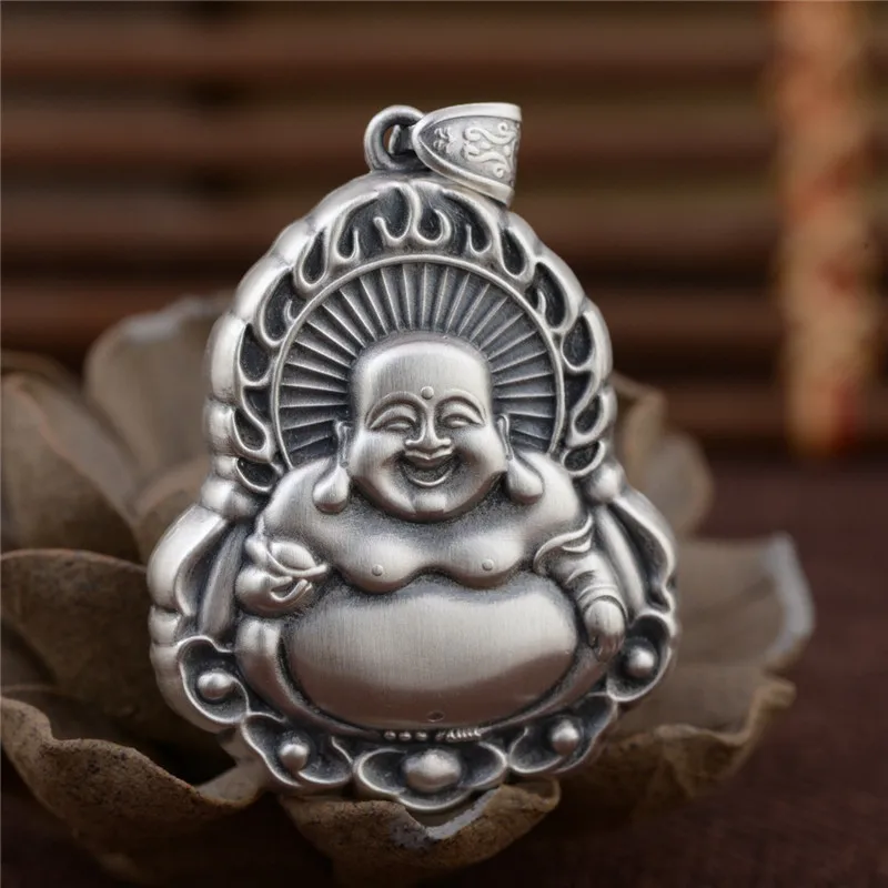 BESTLYBUY 100% Real 925 Sterling Silver Jewelry Buddhistic Jewelry Buddha Pendants for Men Women Accessories Gifts
BESTLYBUY 100% Real 925 Sterling Silver Jewelry Buddhistic Jewelry Buddha Pendants for Men Women Accessories Gifts