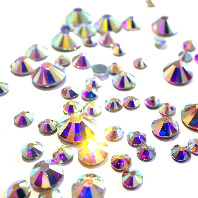 AAAAA Best Quality Clear AB Crystal Hot Fix Rhinestone Super Bright Glass Strass Hotfix Iron On Rhinestones For Fabric Garment
AAAAA Best Quality Clear AB Crystal Hot Fix Rhinestone Super Bright Glass Strass Hotfix Iron On Rhinestones For Fabric Garment