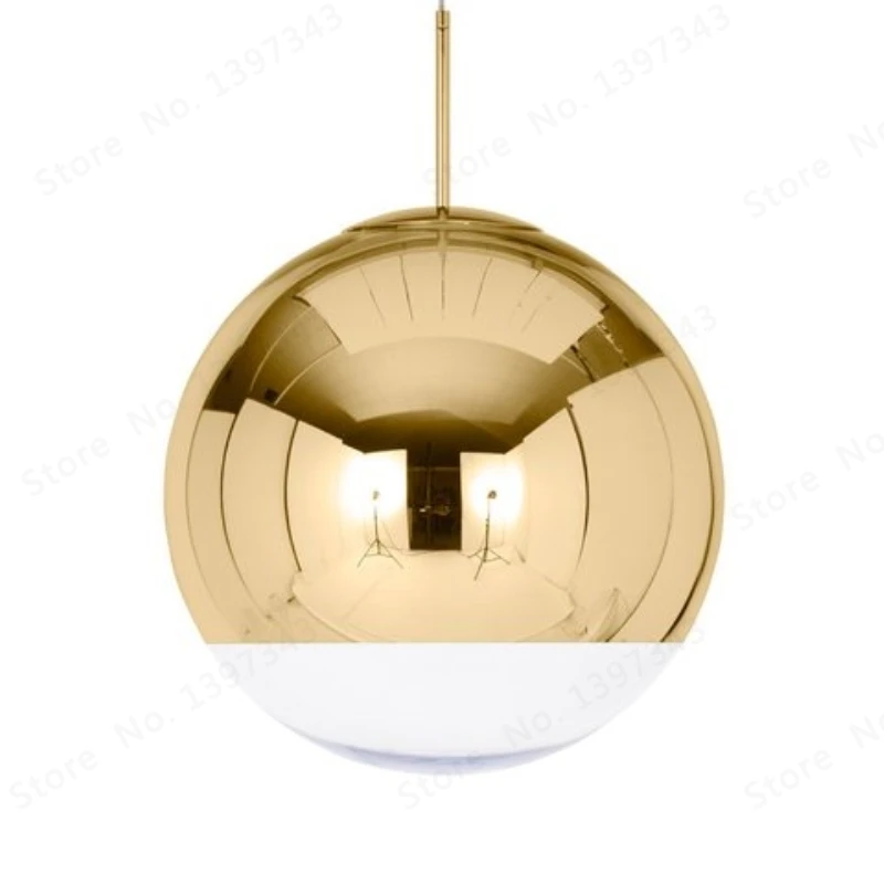 Wonderland Modern Ball Lamp Design Pendant LED Light Lamp Art Gold Glass Copper Mirror Shade Bedroom Bar Living Light
Wonderland Modern Ball Lamp Design Pendant LED Light Lamp Art Gold Glass Copper Mirror Shade Bedroom Bar Living Light