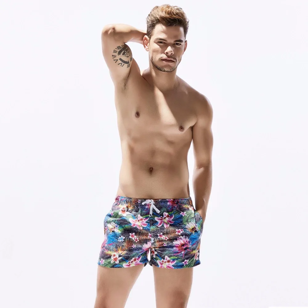 SEOBEAN brand high quality men 's beach pants and comfortable breathe freely in flower surf shorts
SEOBEAN brand high quality men 's beach pants and comfortable breathe freely in flower surf shorts