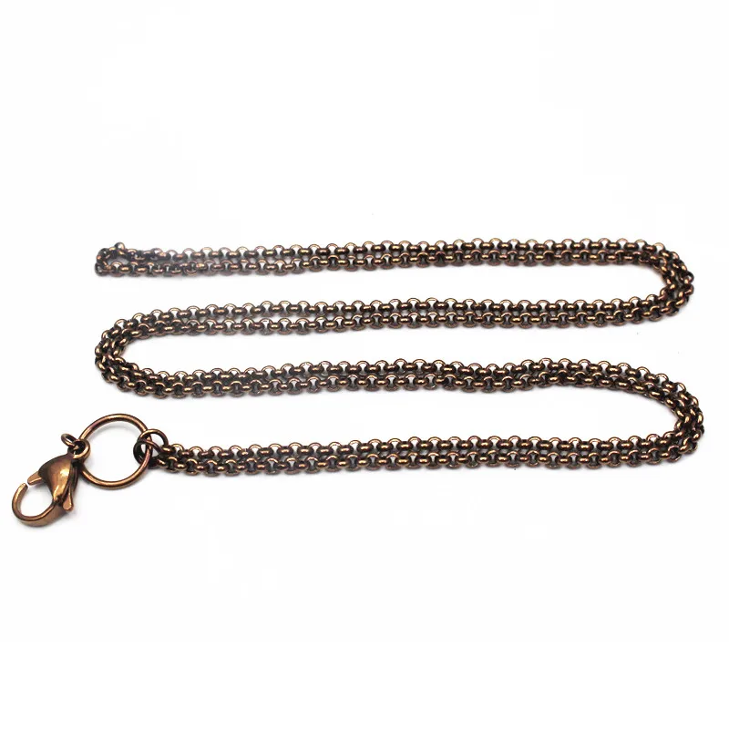 10pcs/lot Coffee Stainless Steel Chains 32 Inches Rolo Chain For Floating Glass Locket Chains Necklace Chains Jewelry Making
10pcs/lot Coffee Stainless Steel Chains 32 Inches Rolo Chain For Floating Glass Locket Chains Necklace Chains Jewelry Making